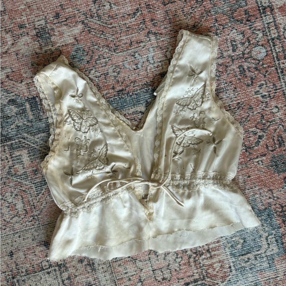 vintage neglige top